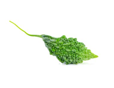 Acı kavun beyaz arkaplanda izole