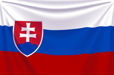 arka bayrak Slovakya