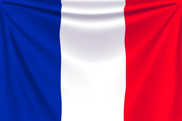 Drapeau arrière france — Image vectorielle