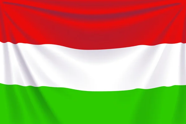 Back flag hungary — Stock Vector