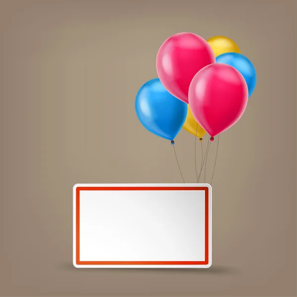 Picture of balloon — Stock Vector