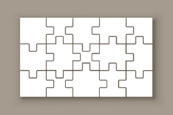 Image de puzzle — Image vectorielle