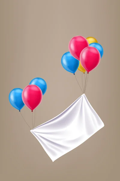 Globos de color 04 — Vector de stock