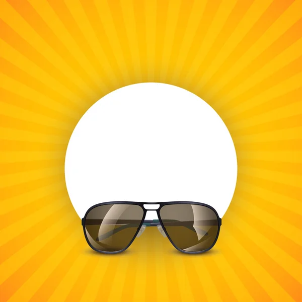 Sonnenbrille Kreis 01 — Stockvektor