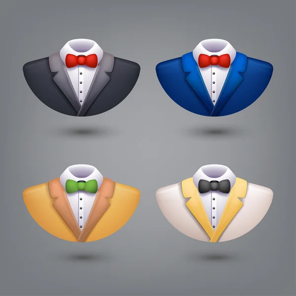 Set tuxedo — Stockvector