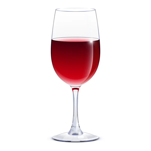 Şarap glaas — Stok Vektör