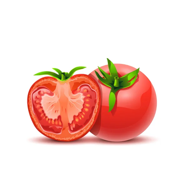 5 ντομάτες — Διανυσματικό Αρχείο