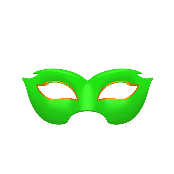 Máscara de carnaval 2 isolado — Vetor de Stock