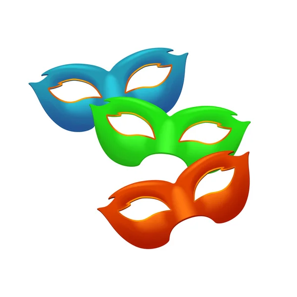 Karneval maska 8 — Stockový vektor