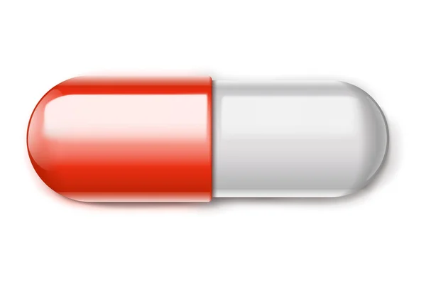 Červenou pilulku — Stockový vektor