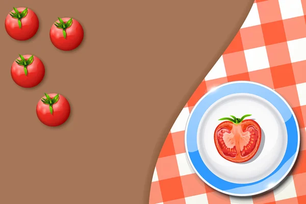 Tomaten 19 — Stockvector