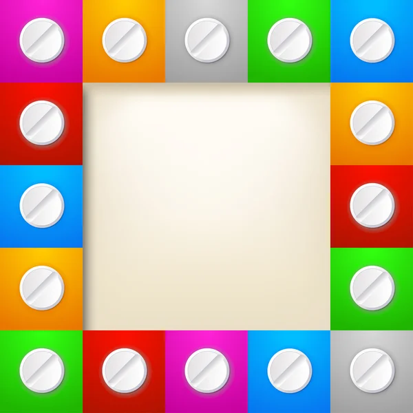 Pills ensemble — Image vectorielle