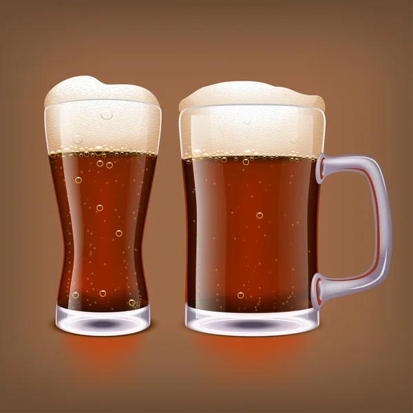 Copo de cerveja —  Vetores de Stock