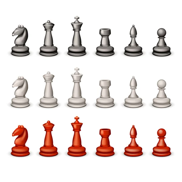 Μεγάλο σύνολο σκακιού — Διανυσματικό Αρχείο