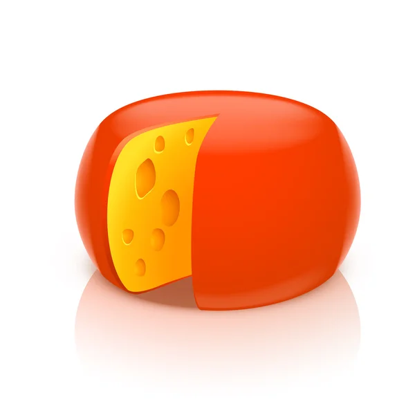 Κεφάλι τυρί — Διανυσματικό Αρχείο