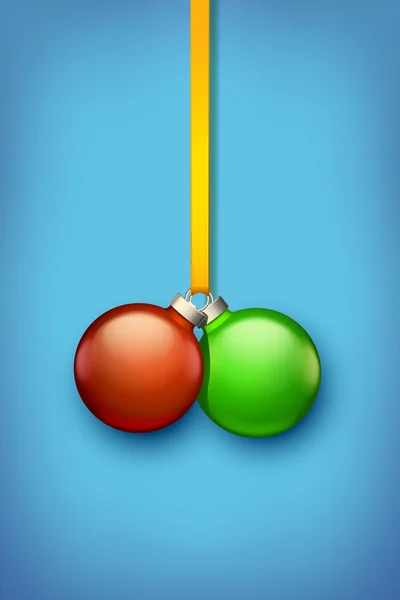 クリスマス ball2 — ストックベクタ
