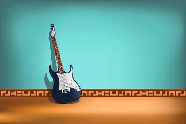 Imagen de guitarra — Vector de stock