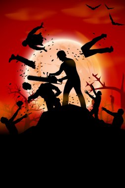 zombi gördüm resmini