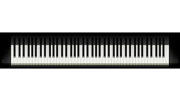 피아노 01의 그림 — 스톡 벡터