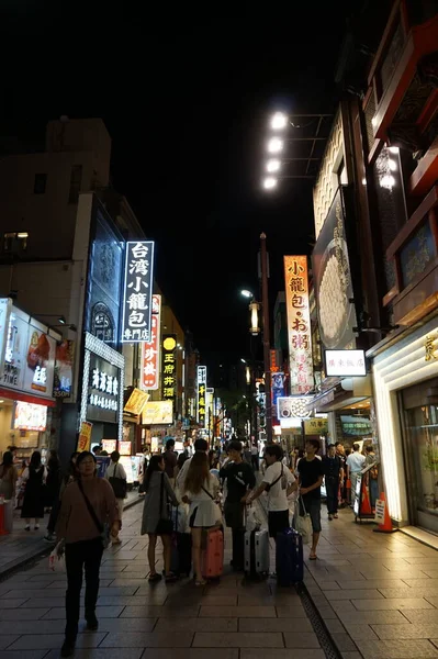 Kanagawa Län Japan Sep 2019 Yokohama Chinatowns Promenadområde — Stockfoto