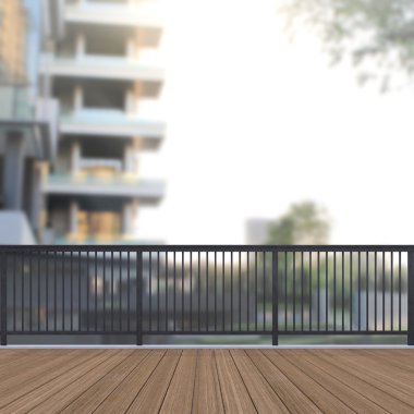 Balkon ve Teras dış arka plan bulanıklık