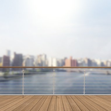 Balkon ve Teras dış arka plan bulanıklık