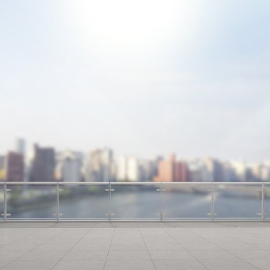 Balkon ve Teras dış arka plan bulanıklık