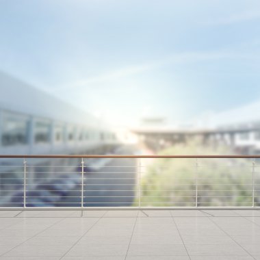 Balkon ve Teras dış arka plan bulanıklık
