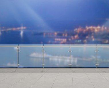 Balkon ve Teras dış arka plan bulanıklık