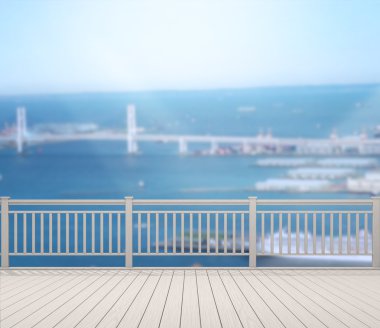 Balkon ve Teras dış arka plan bulanıklık