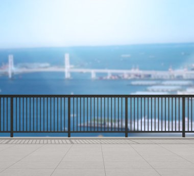 Balkon ve Teras dış arka plan bulanıklık