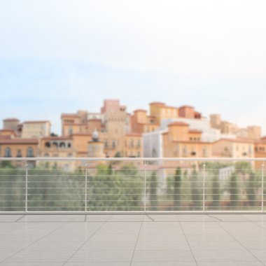 Balkon ve Teras dış arka plan bulanıklık