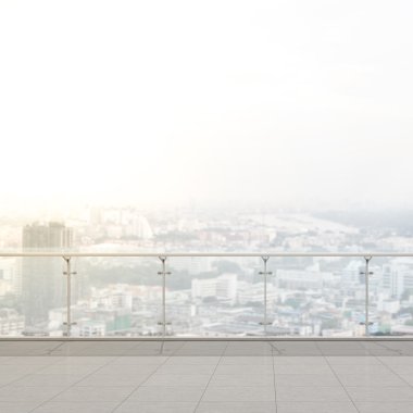 Balkon ve Teras dış arka plan bulanıklık