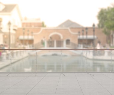 Balkon ve Teras dış arka plan bulanıklık