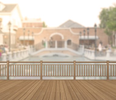 Balkon ve Teras dış arka plan bulanıklık