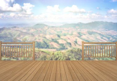 Balkon ve Teras, doğa arka plan bulanıklık