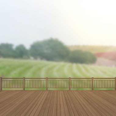 Balkon ve Teras, doğa arka plan bulanıklık