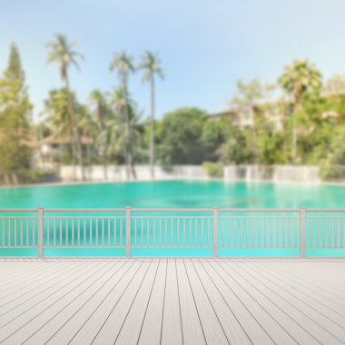 Balkon ve Teras, doğa arka plan bulanıklık