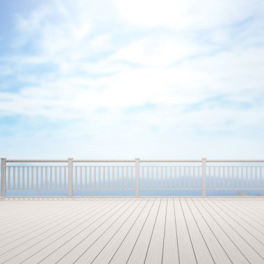 Balkon ve Teras, doğa arka plan bulanıklık