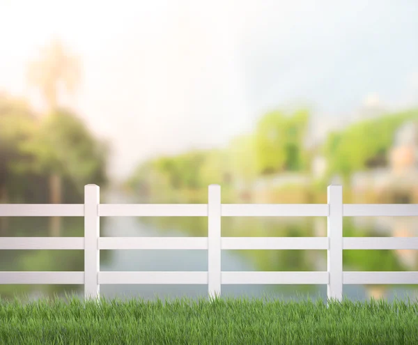 Table Top And Blur Nature of Background — Stock Photo, Image