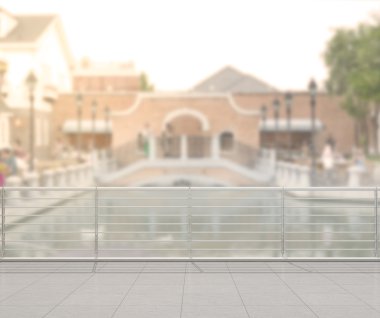 Balkon ve Teras dış arka plan bulanıklık