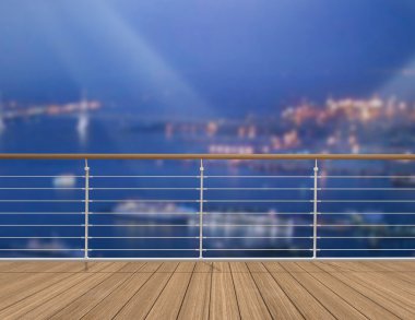 Balkon ve Teras dış arka plan bulanıklık