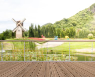 Balkon ve Teras, doğa arka plan bulanıklık