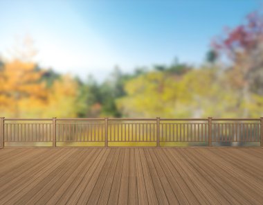 Balkon ve Teras, doğa arka plan bulanıklık