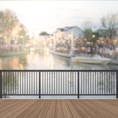 Balkon ve Teras dış arka plan bulanıklık