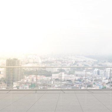 Balkon ve Teras dış arka plan bulanıklık