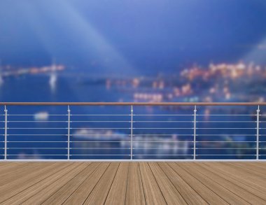 Balkon ve Teras dış arka plan bulanıklık