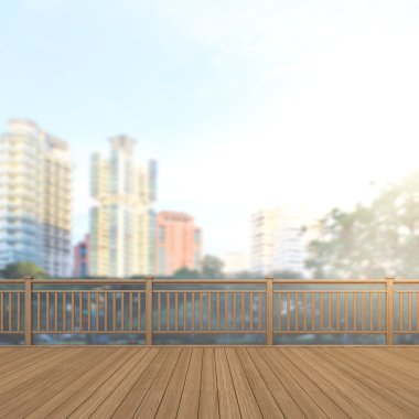 Balkon ve Teras dış arka plan bulanıklık