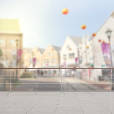 Balkon ve Teras dış arka plan bulanıklık