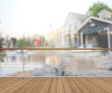 Balkon ve Teras dış arka plan bulanıklık